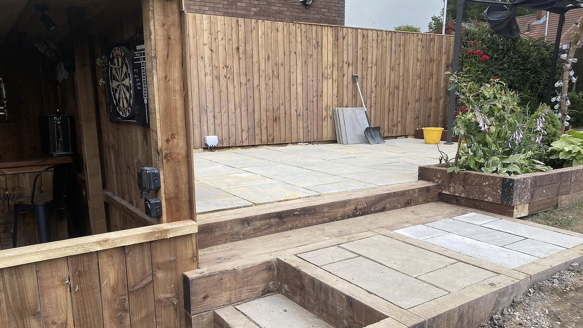 Outdoor Space Solutions - Add depth and definition to your landscape with professional garden brickwork.