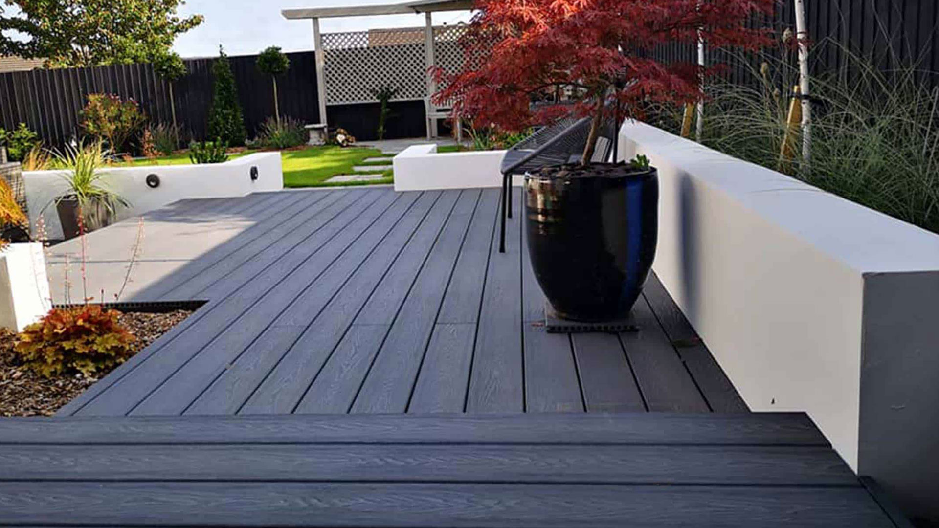  We supply and install timber and composite decking tailored to your space. 